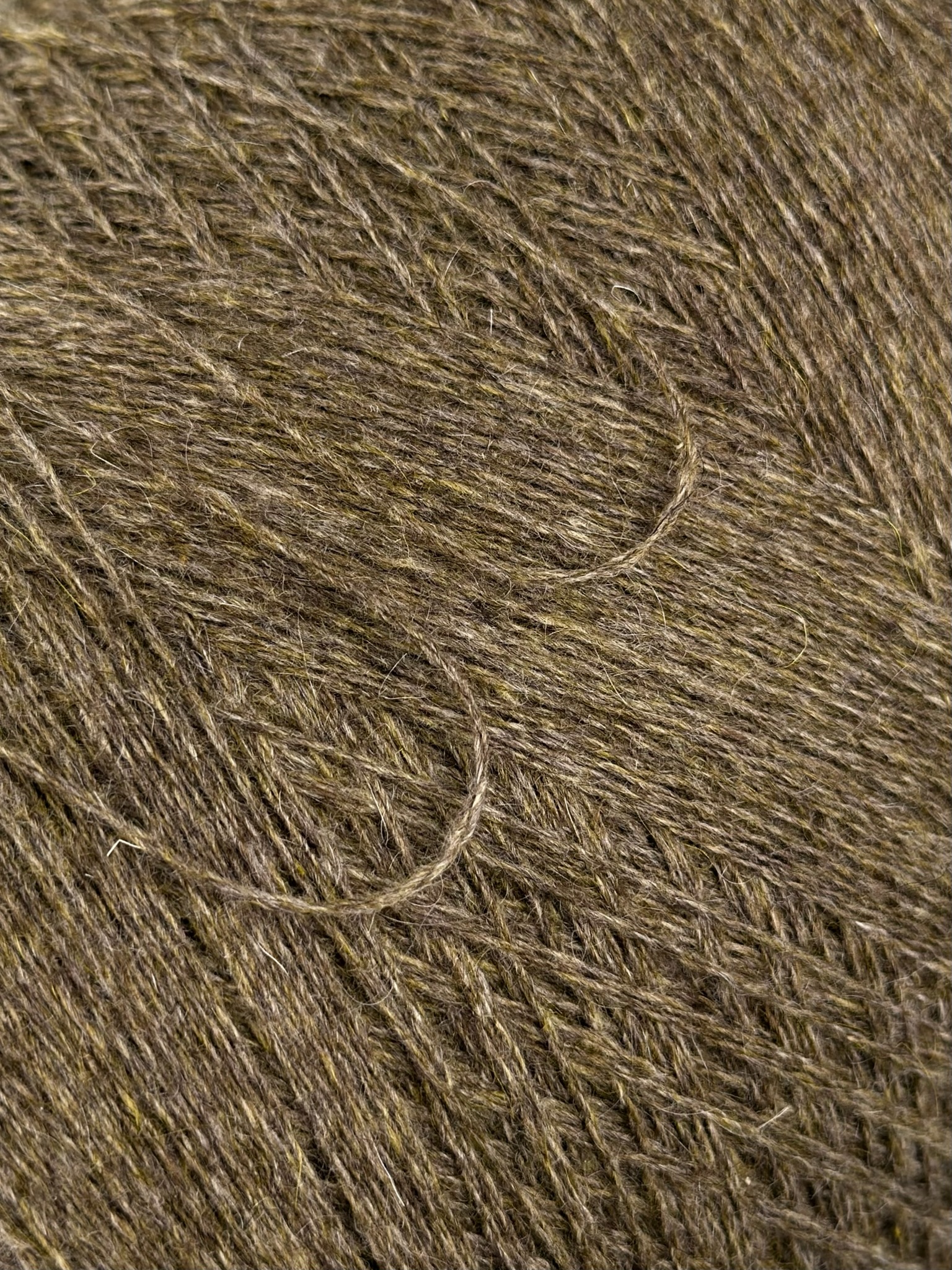 Loro Piana CashWM Nm 2/12 – Kaschmir & Kid Mohair Garn col. Siepe Mélange